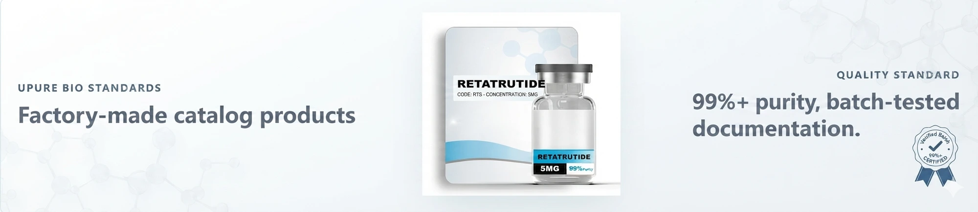 UPURE BIO factory-made catalog product standards